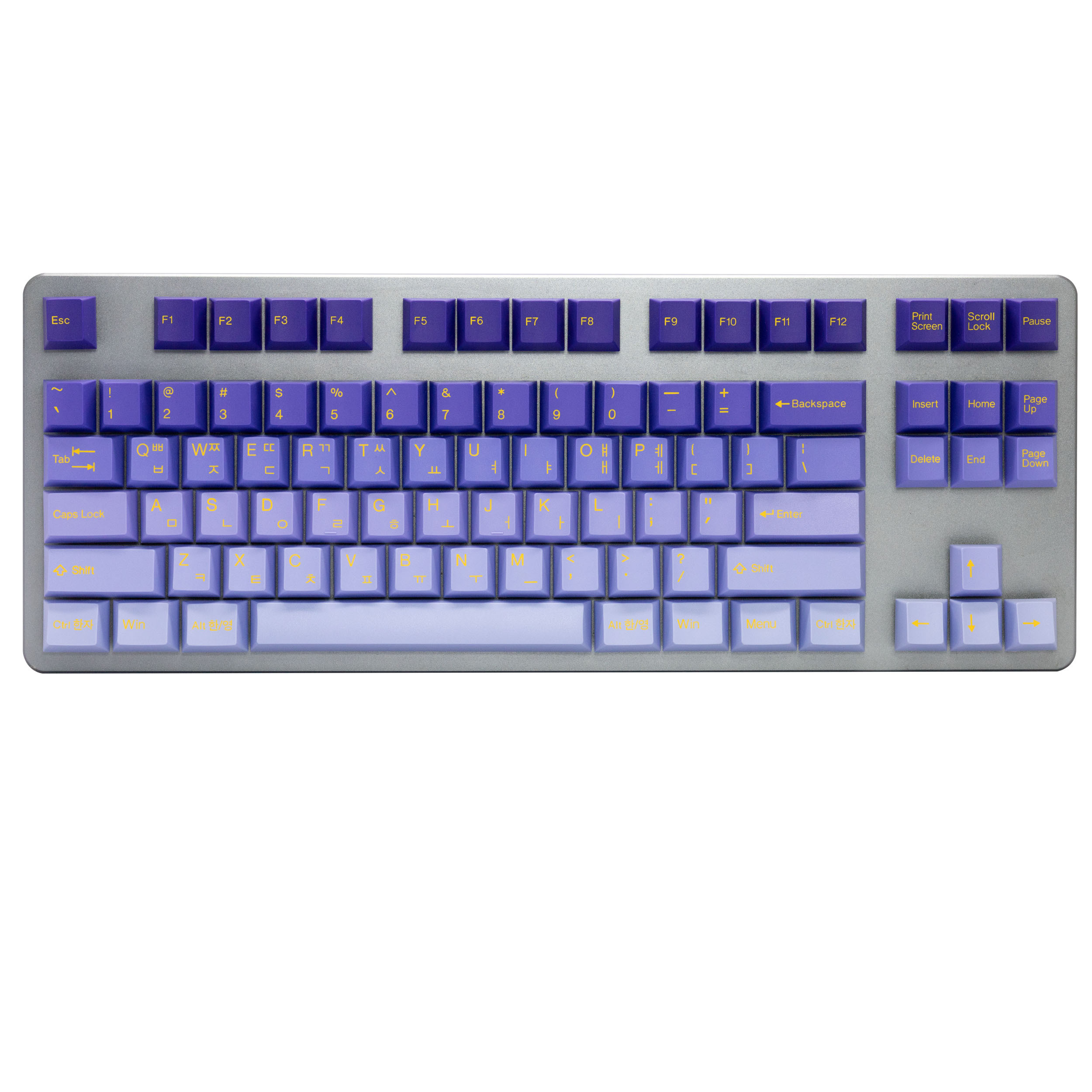 HiUM l keycaps パープルエッジ XDA Tai-hao DoubleShot Keycaps,Gaming Keycaps