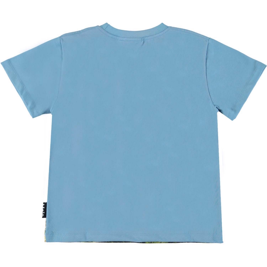 〖 Molo 〗水藍叢林猴子上衣