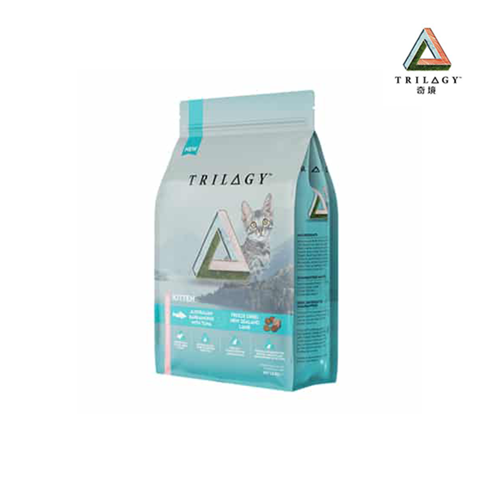 奇境 澳洲尖吻鱸&鮪魚＋紐西蘭羊肺凍乾 無穀幼貓糧1.2kg