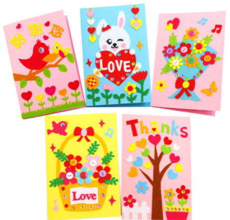 DIY不織布祝福賀卡材料包 M1820