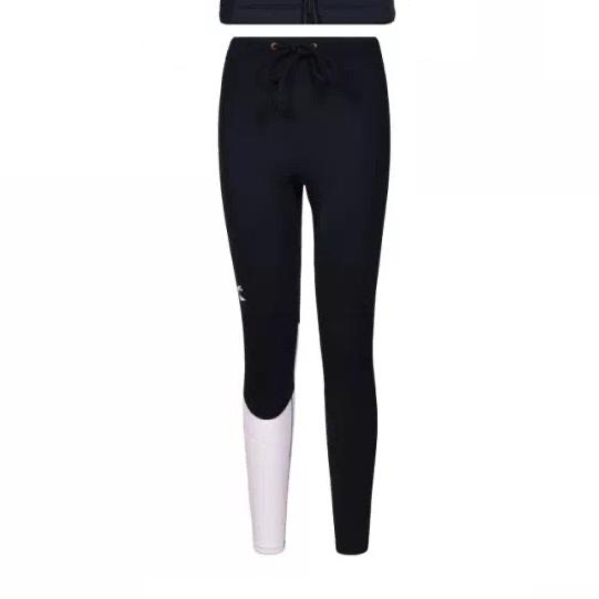 ▲現貨-Bestdive 女款 2mm黑白系列 超彈下褲-黑身白腳