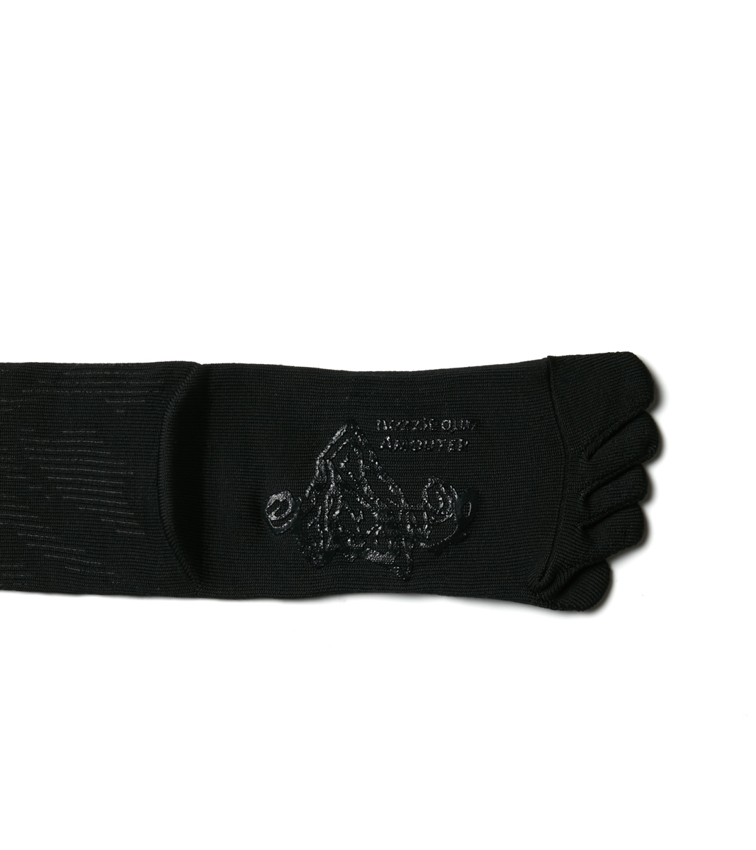 AMOUTER X nozzle quiz liner toe socks 中筒登山內層襪 兩入 / 黑