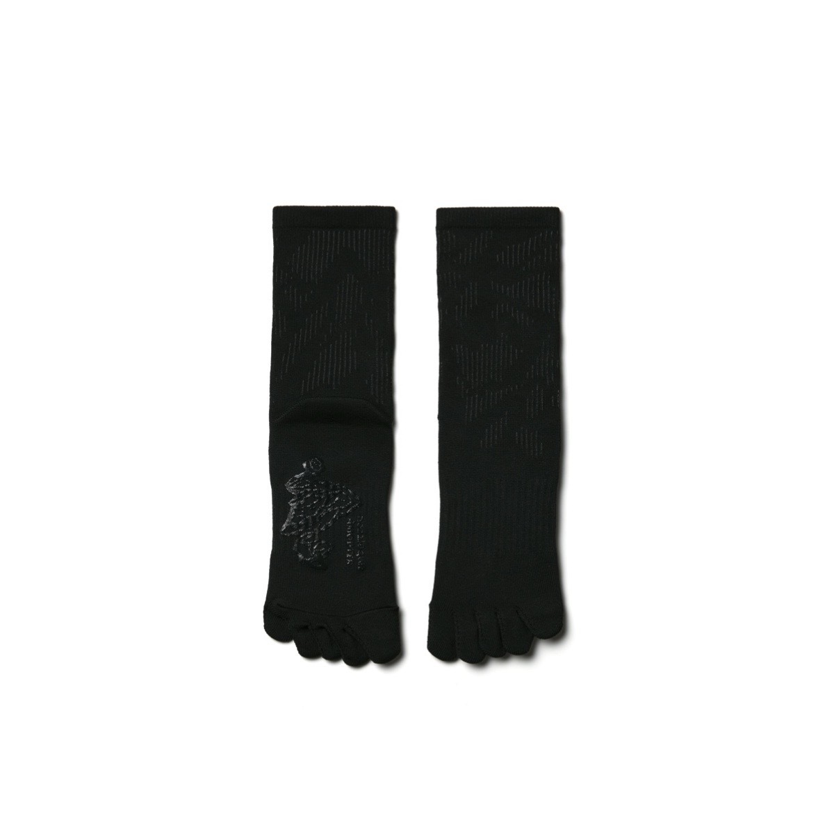 AMOUTER X nozzle quiz liner toe socks 中筒登山內層襪 兩入 / 黑