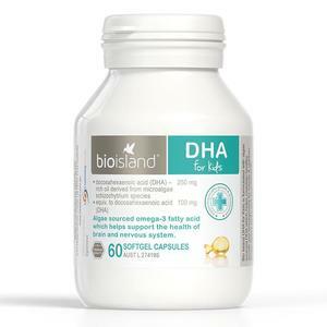 Bioisland 嬰幼兒海藻油 DHA 60粒