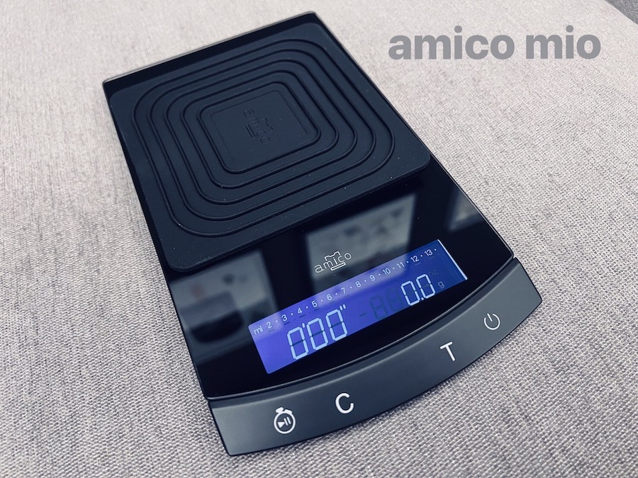 Amico mio Lucas 水流力量玻璃秤 咖啡秤 智能秤 新一代神秤