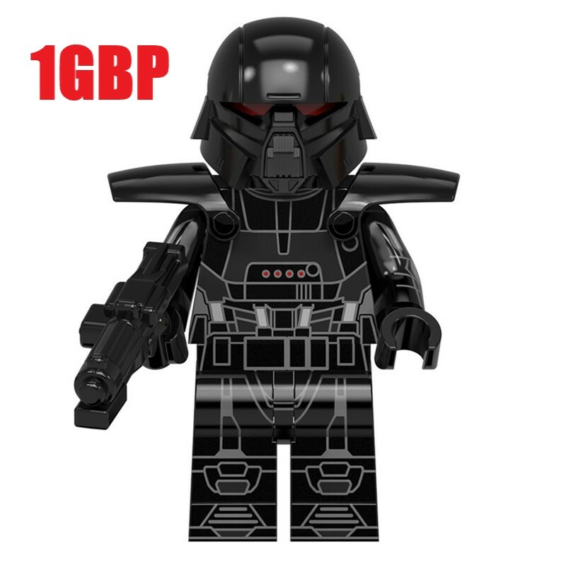 1GBP Special Offer: Dark Trooper Star Wars Custom Minifigures Minifigs Fit Lego WM2204