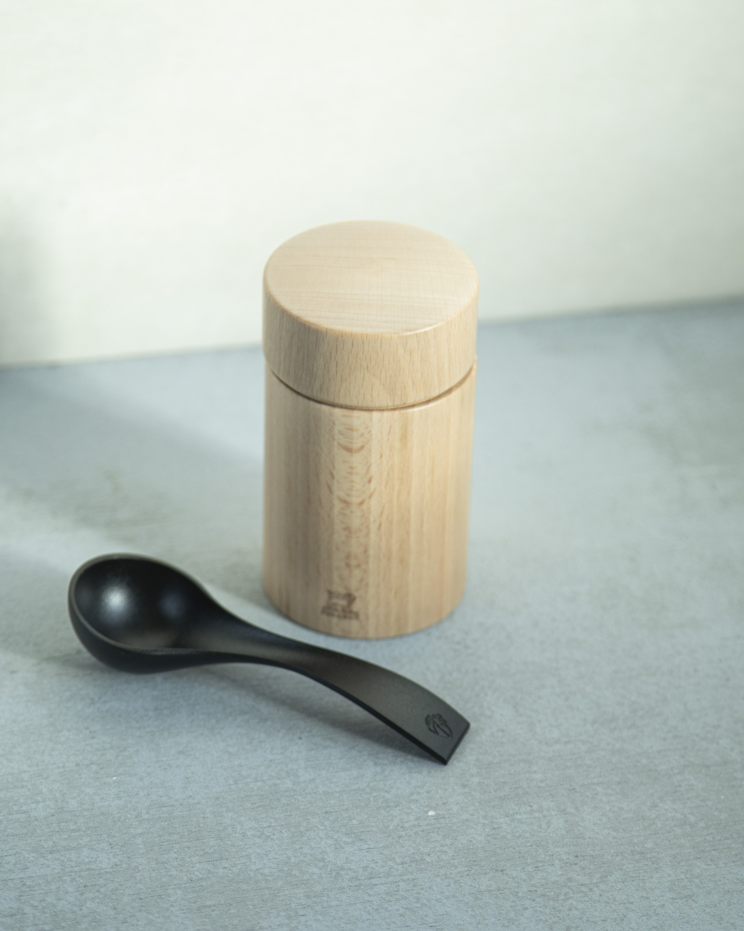 亞麻籽研磨罐自然色 | 11cm