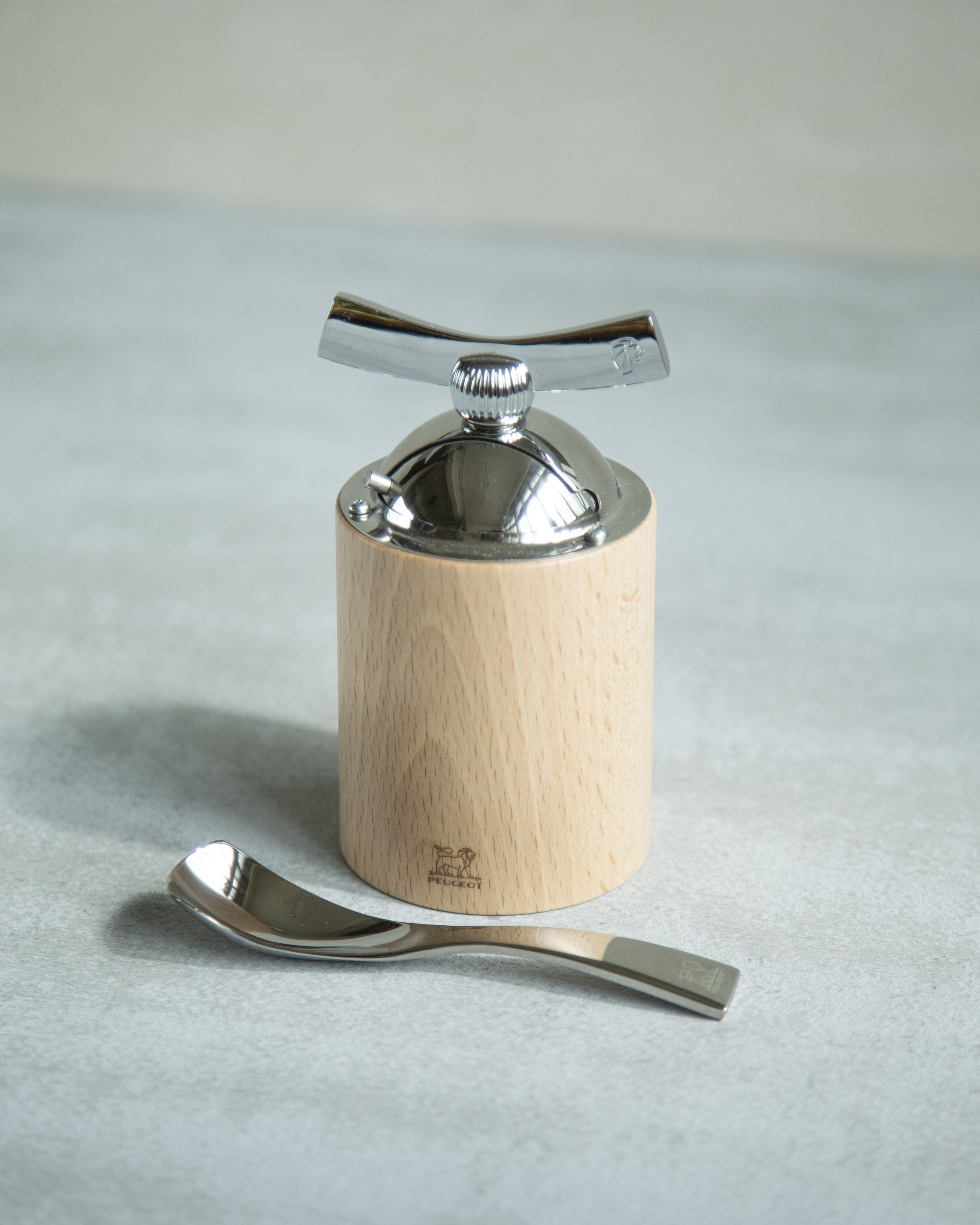 亞麻籽研磨罐自然色 | 13cm