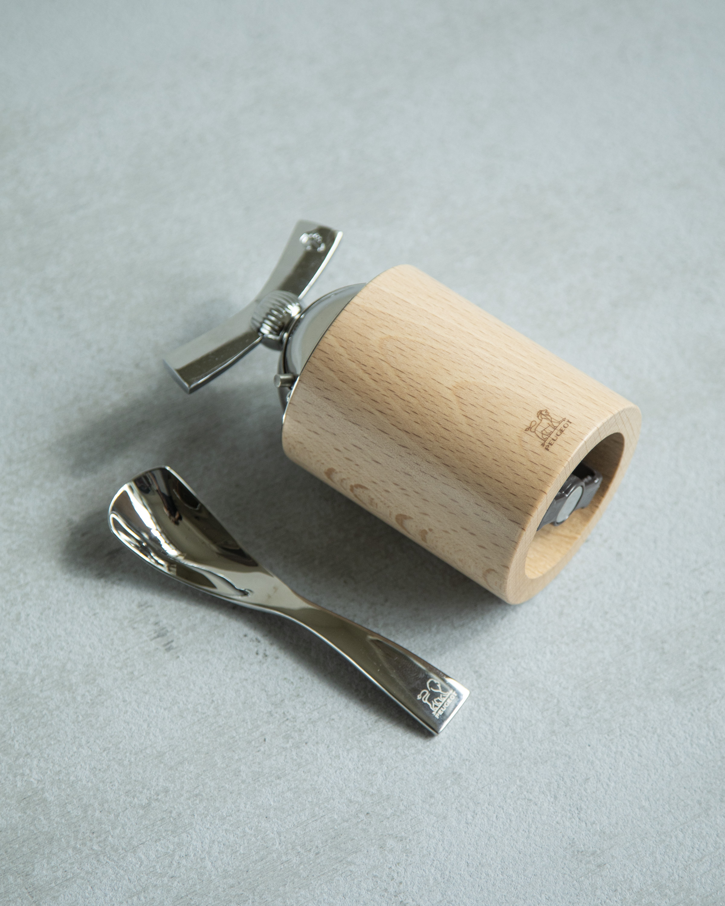 亞麻籽研磨罐自然色 | 13cm