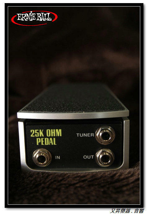 Ernie Ball JR. Passive 6181 25K VOLUME 低阻抗音量踏板