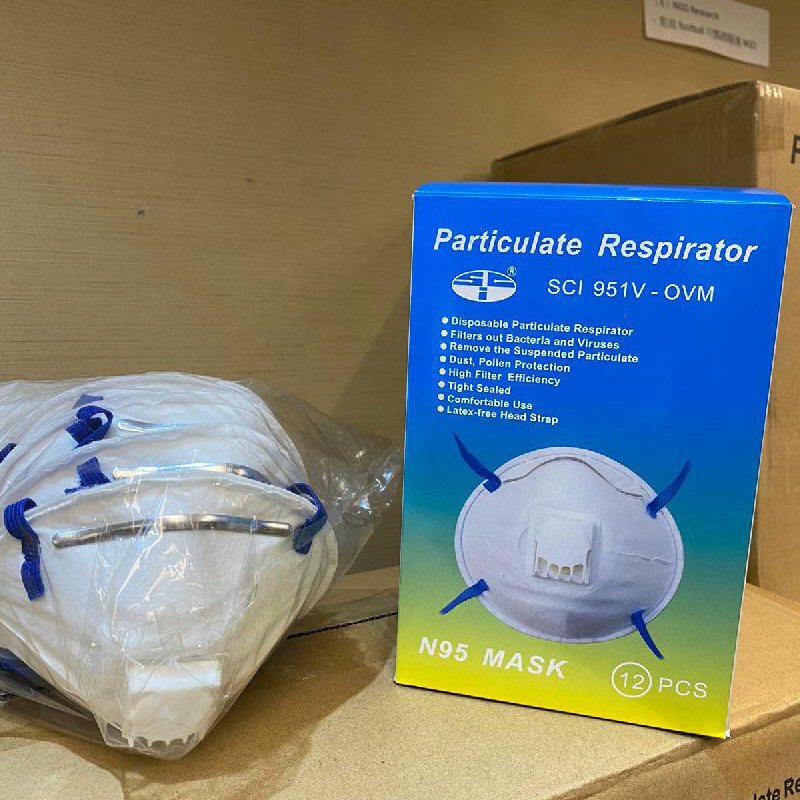 杜拜N95 含濾芯口罩