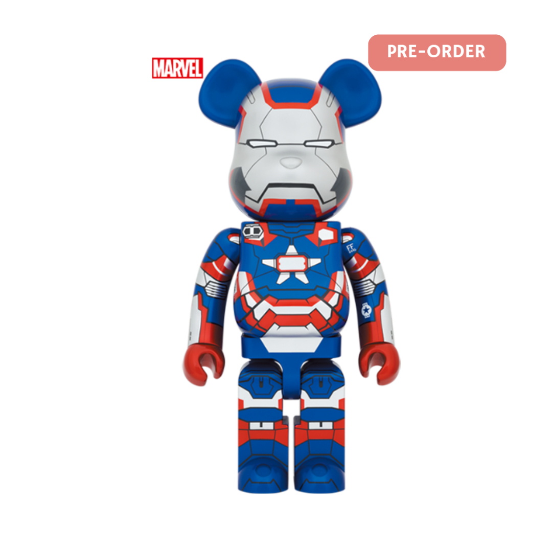 BEARBRICK IRON PATRIOT 1000％愛國者