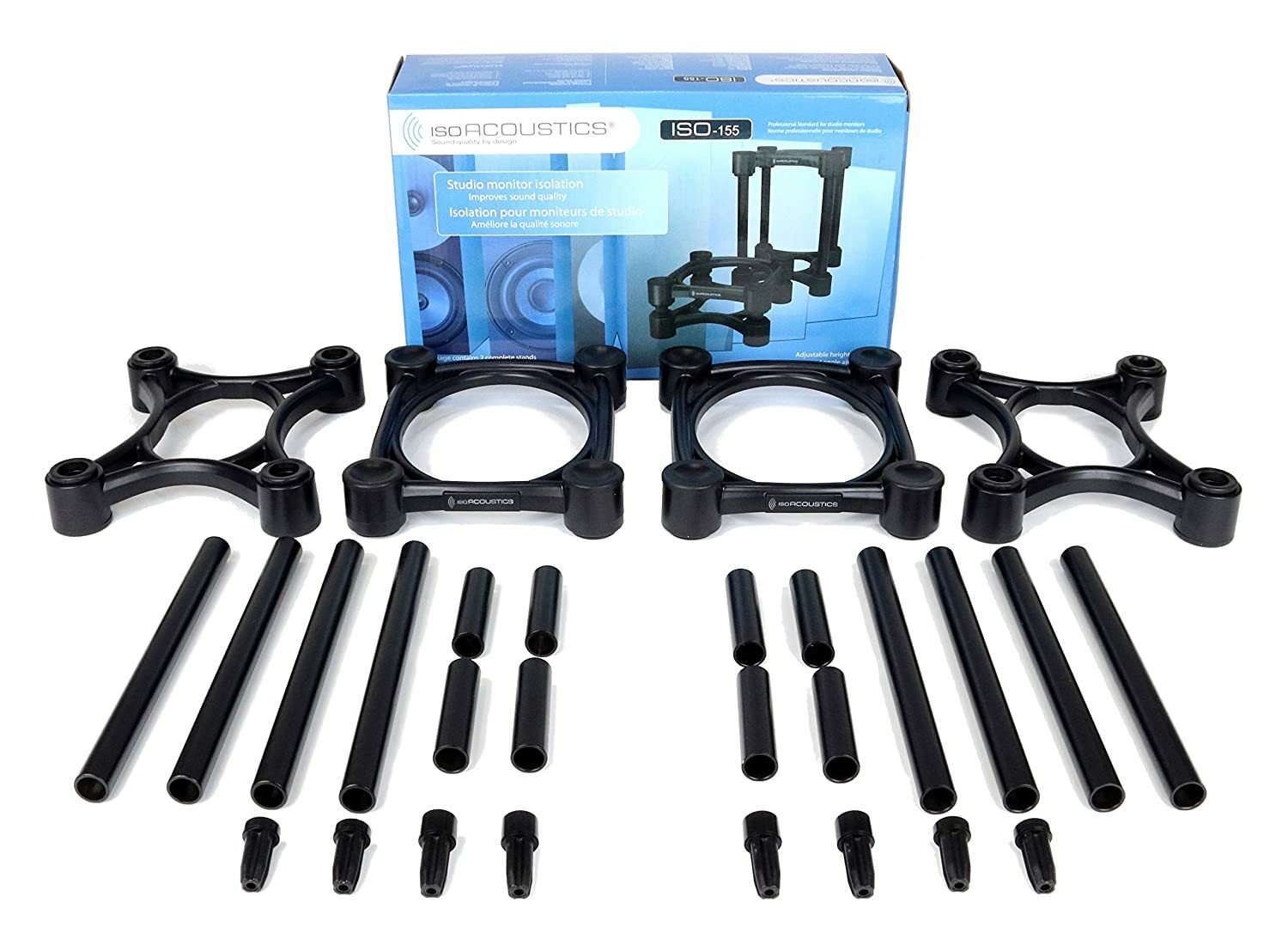 IsoAcoustics ISO-155 浮動式 角度可調 監聽喇叭架 第 4 張圖片｜三峽錄音 / 音響