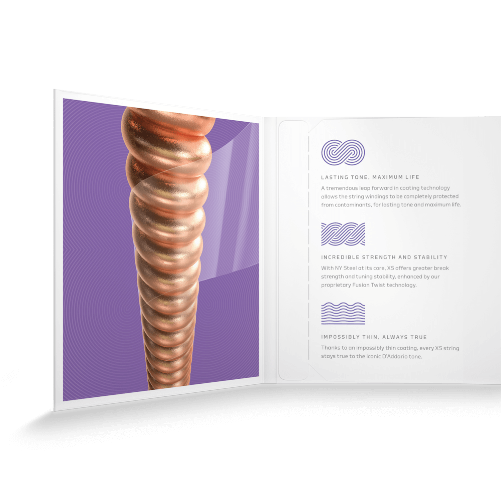 D'addario - XSAPB1152 木吉他弦 磷青銅 輕塗層原聲吉他弦 第 4 張圖片｜三峽吉他 / Bass