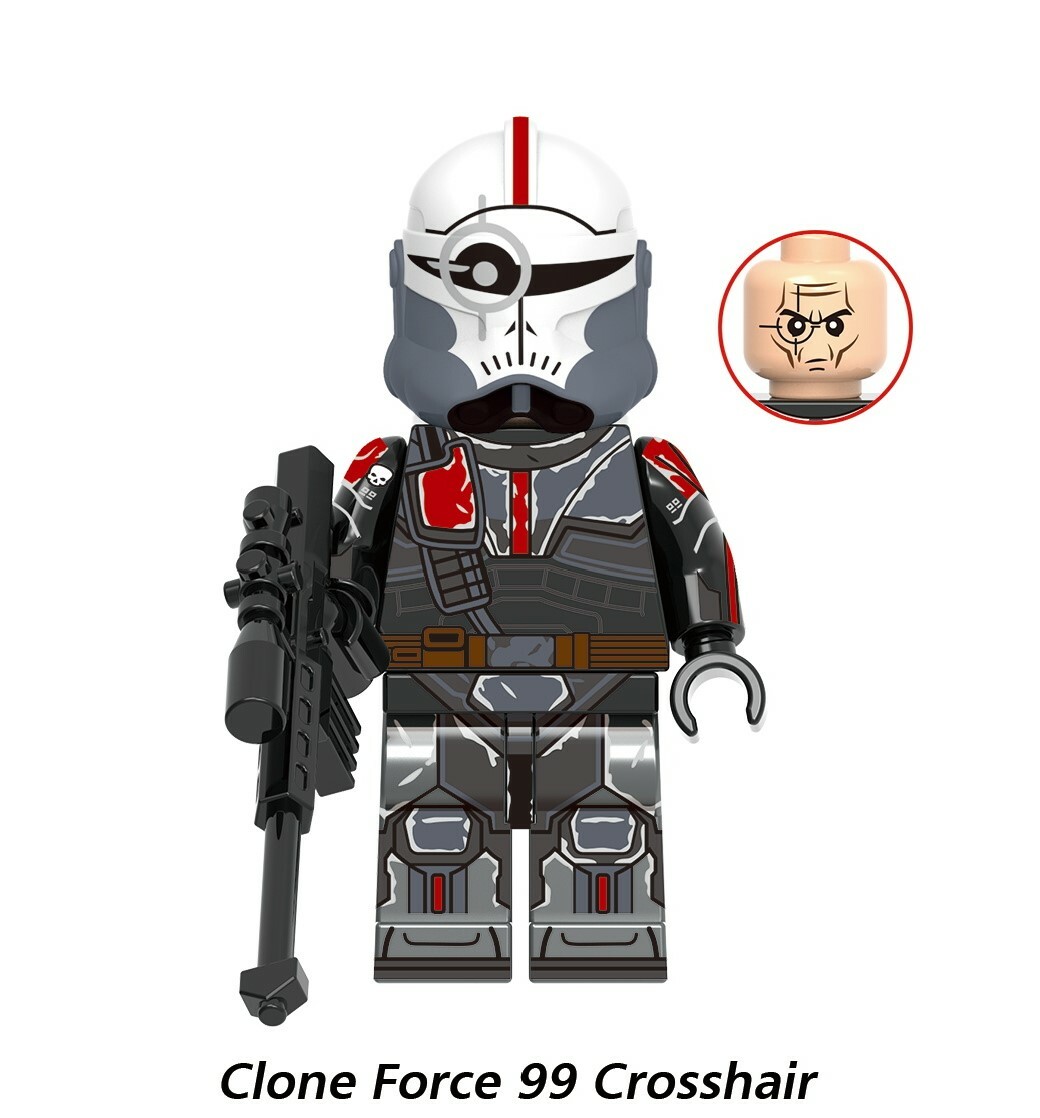 Crosshair (Bad Batch) Star Wars Custom Minifigs Fit Lego XH1662