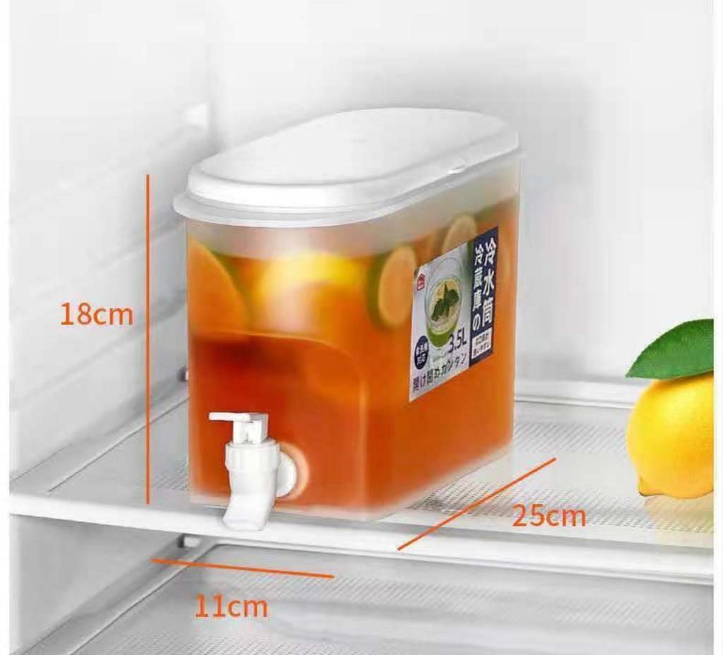 🇯🇵日本大容量按壓式冰水壼 3.5L | 夏天必備 (逢星期日截單後14-21個工作天發貨)
