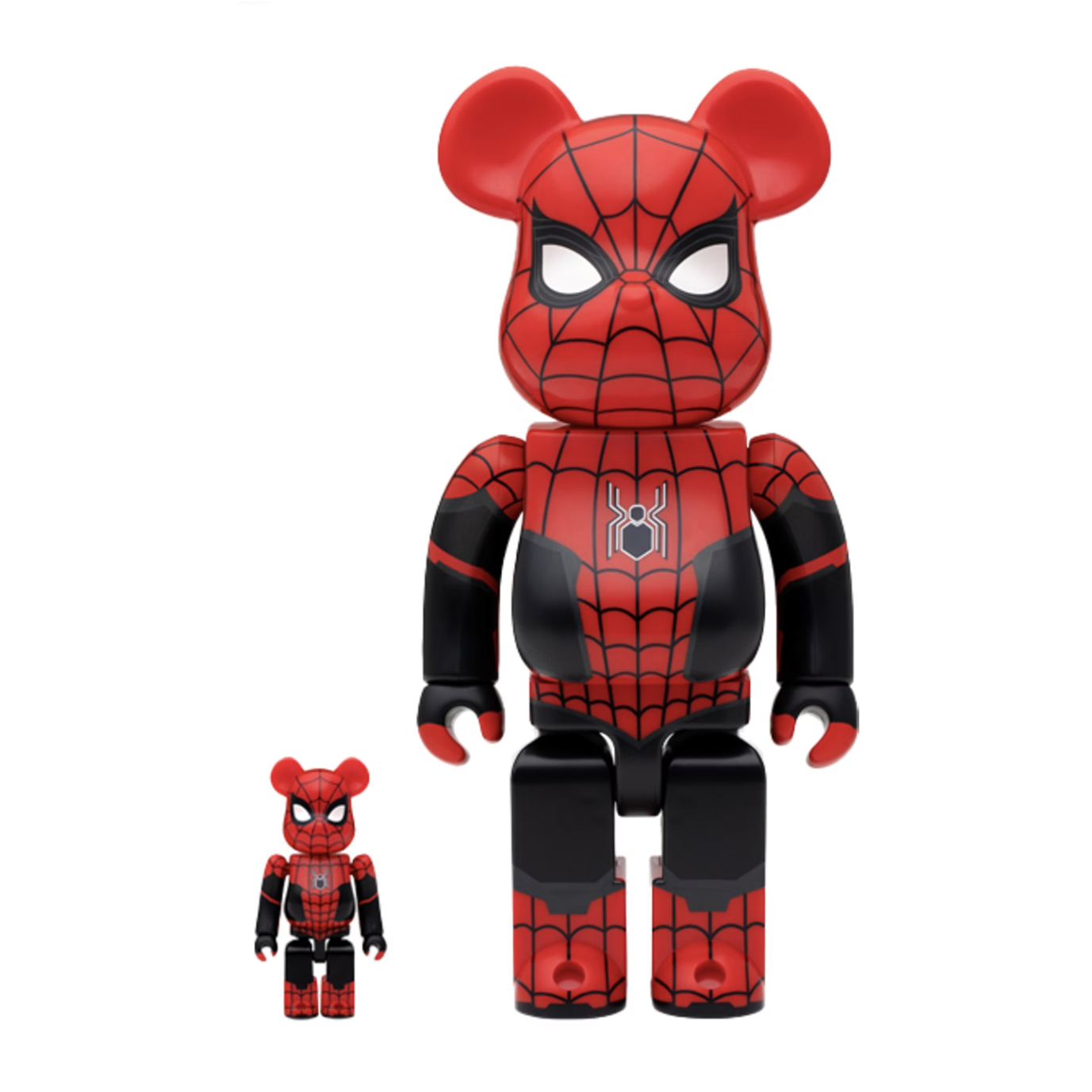 BE@RBRICK MARVEL STUDIO SPIDERMAN : NO WAY HOME UPGRADED SUIT 蜘蛛人 無家日 400%+100%