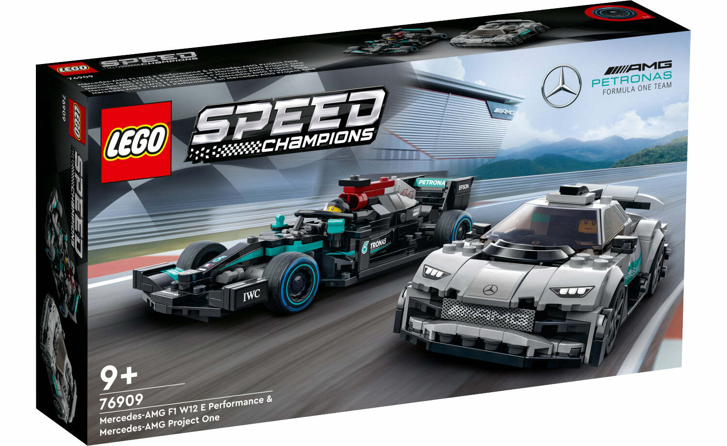 [飛米樂高積木磚賣店] LEGO 76909 Speed-Mercedes-AMG F1 W12 E Performance & Mercedes-AMG Project One