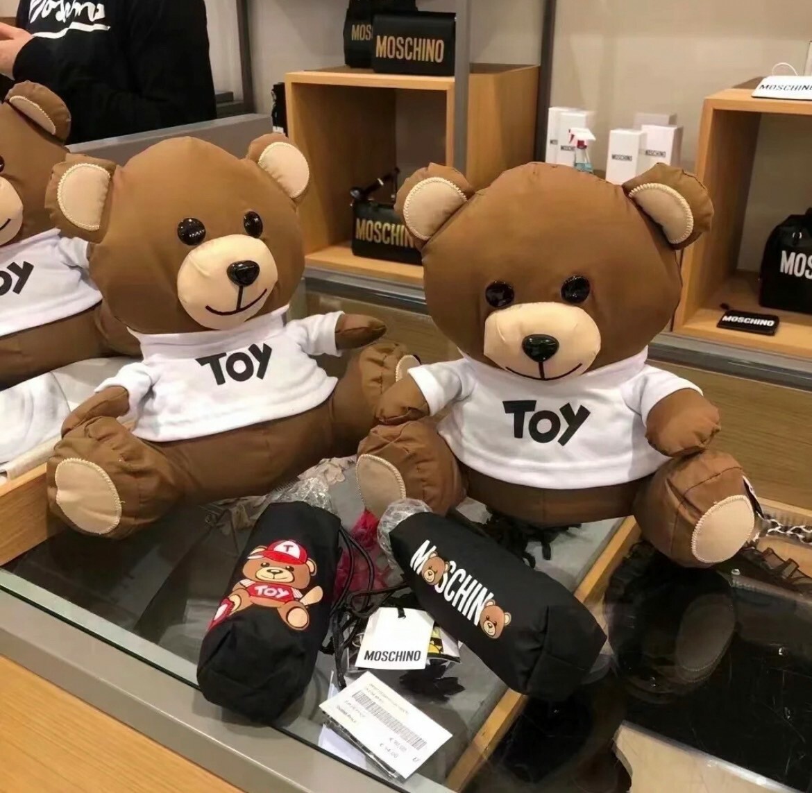 Moshicno超值組 買傘送泰迪熊