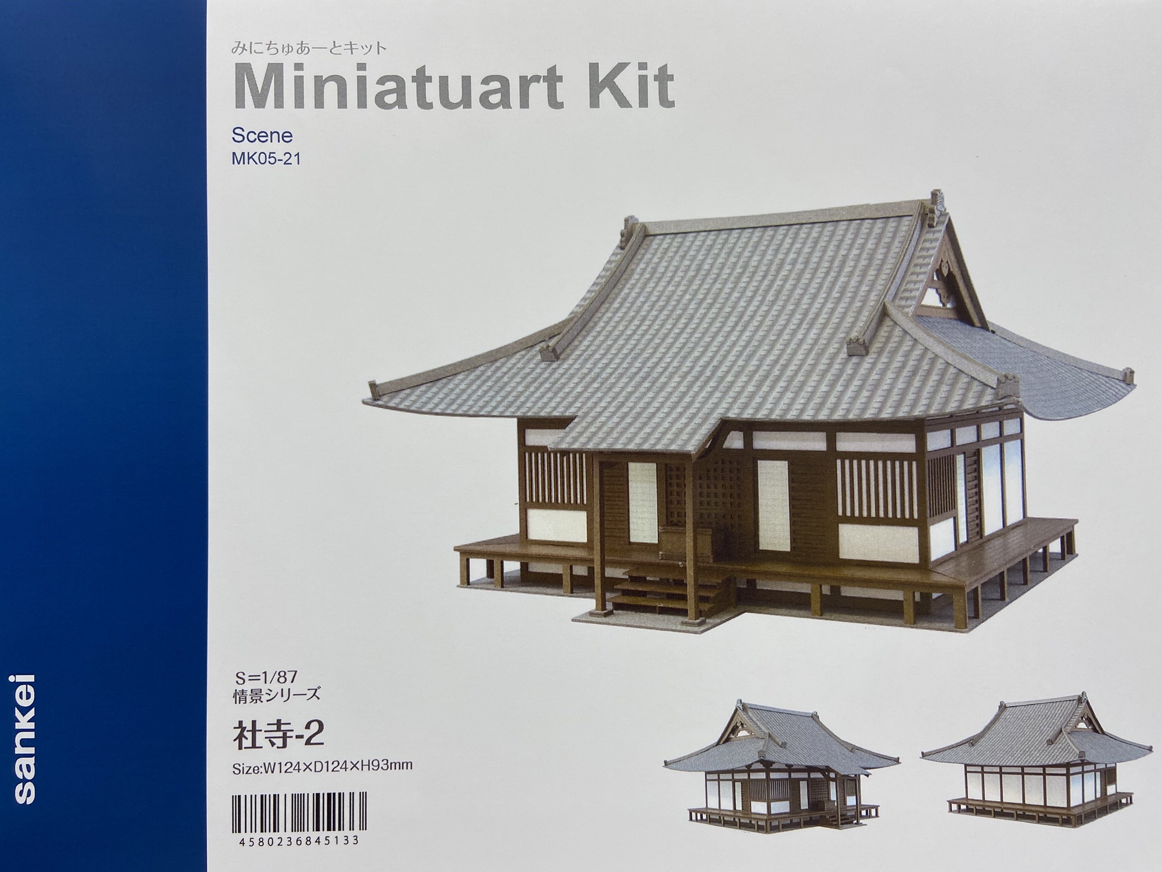 Sankei 情景 MK05-21 HO規  神社-2 套件