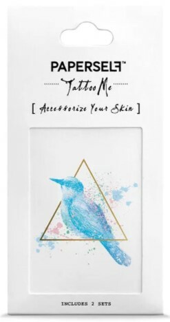 Paperself｜藍鳥 Blue Bird 刺青紋身貼紙