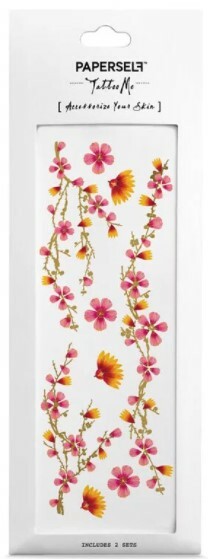 Paperself｜櫻花 Pink Blossoms刺青紋身貼紙