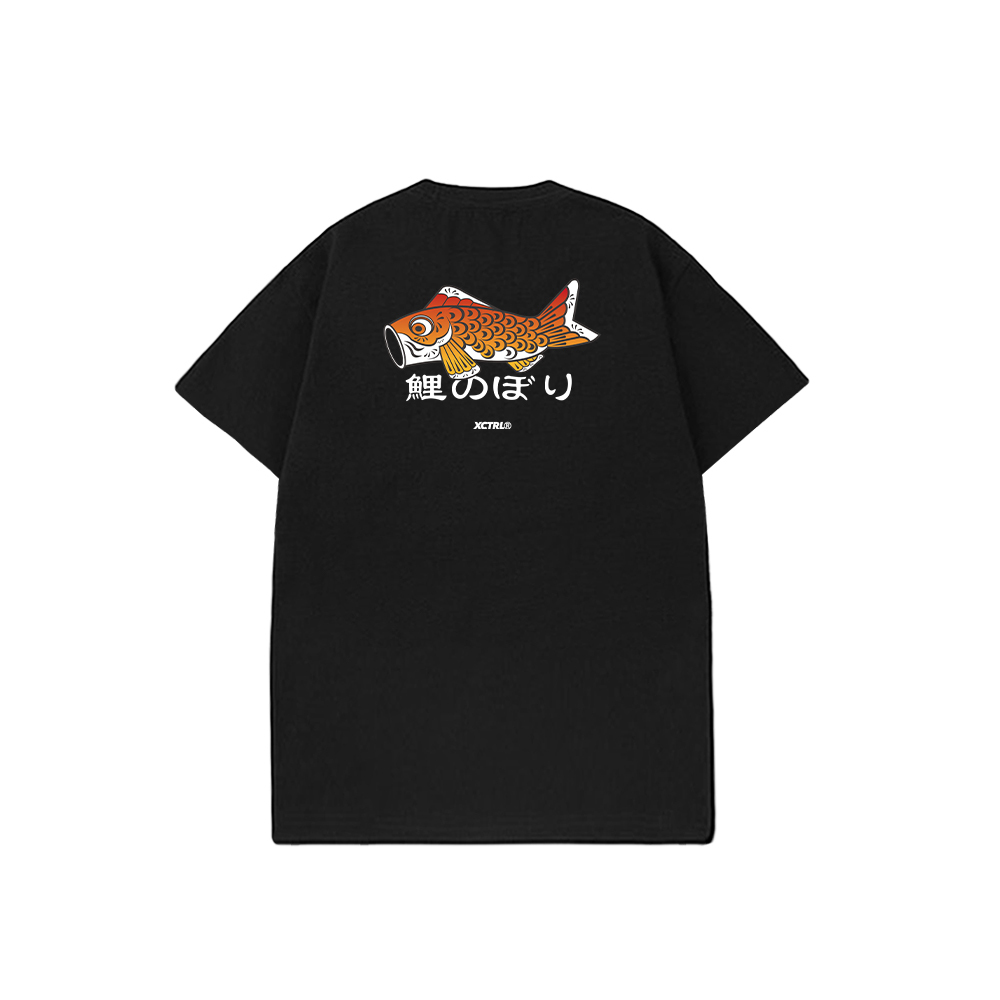 XCTRL 鯉幟短T-黑