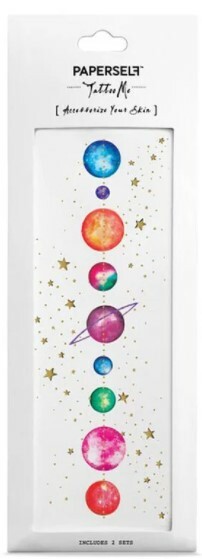Paperself｜奇幻星球 Planets 刺青紋身貼紙