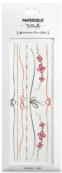 Paperself｜幸運繩 Red Thread 刺青紋身貼紙