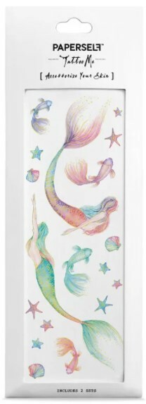 Paperself｜美人魚2 Mermaid 2 刺青紋身貼紙