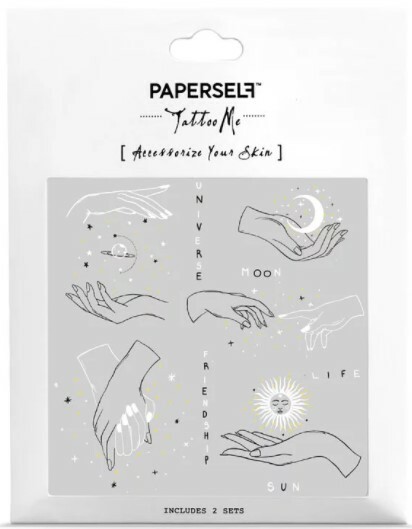 Paperself｜讀心術Hands 刺青紋身貼紙