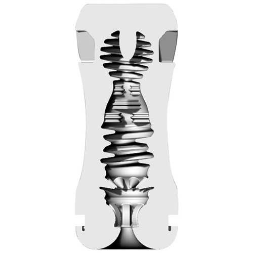 Genmu Amoeba 飛機杯 柔軟型 白色