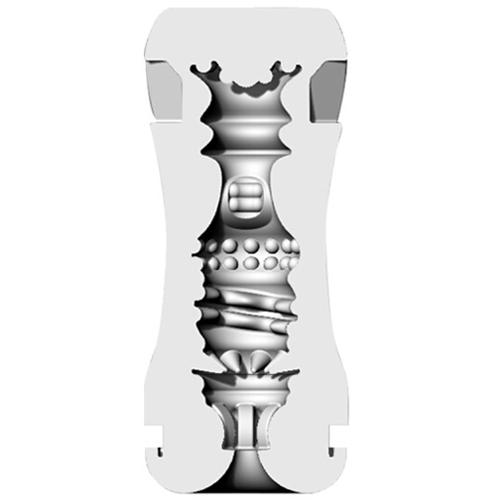 Genmu Amoeba 飛機杯 刺激型 黑色