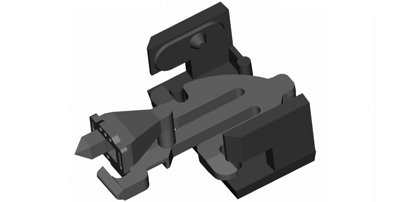 Kato 4785-1C3 N規 383型車鉤組.2入