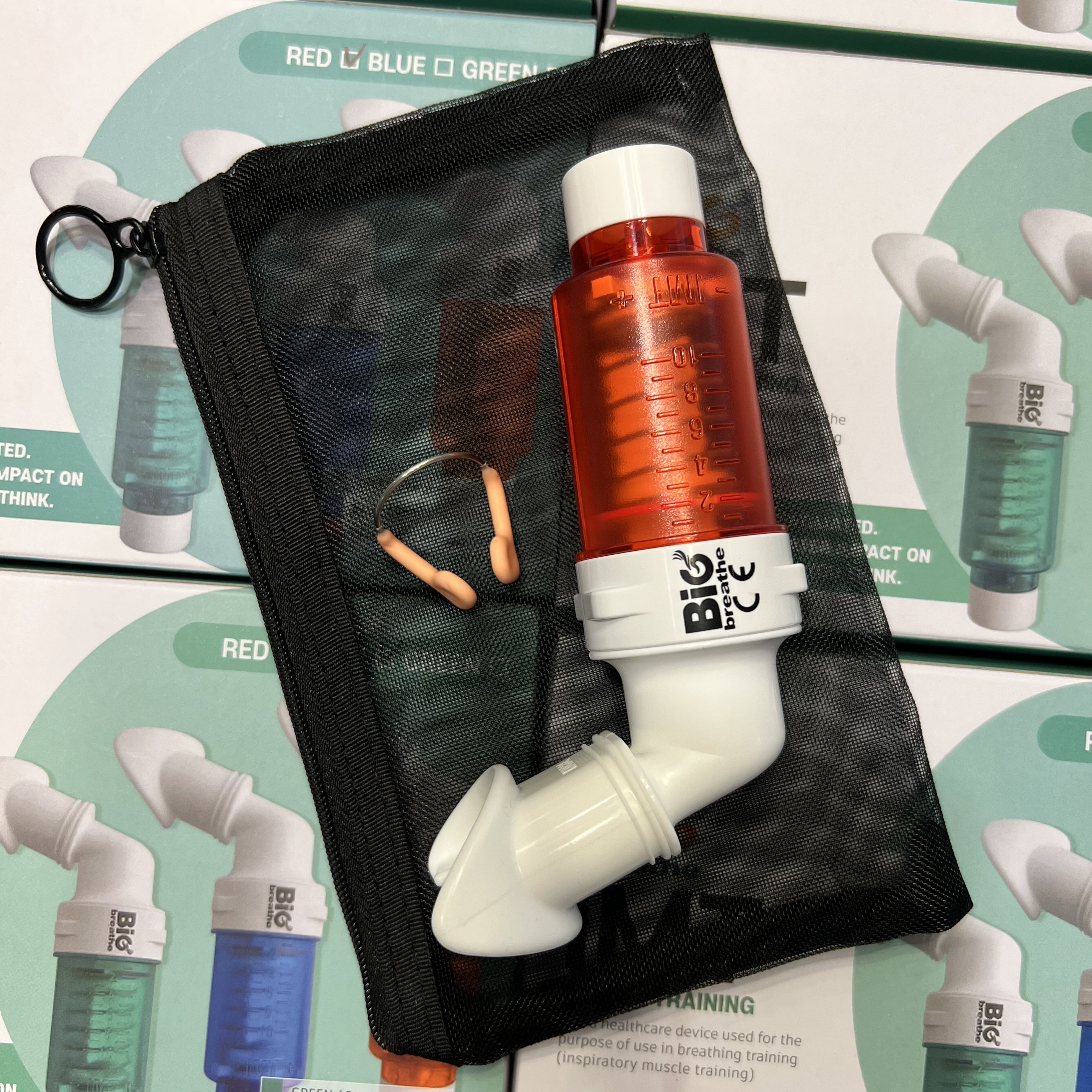 Bigbreathe HIGH IMT 吸氣機訓練器 - RED