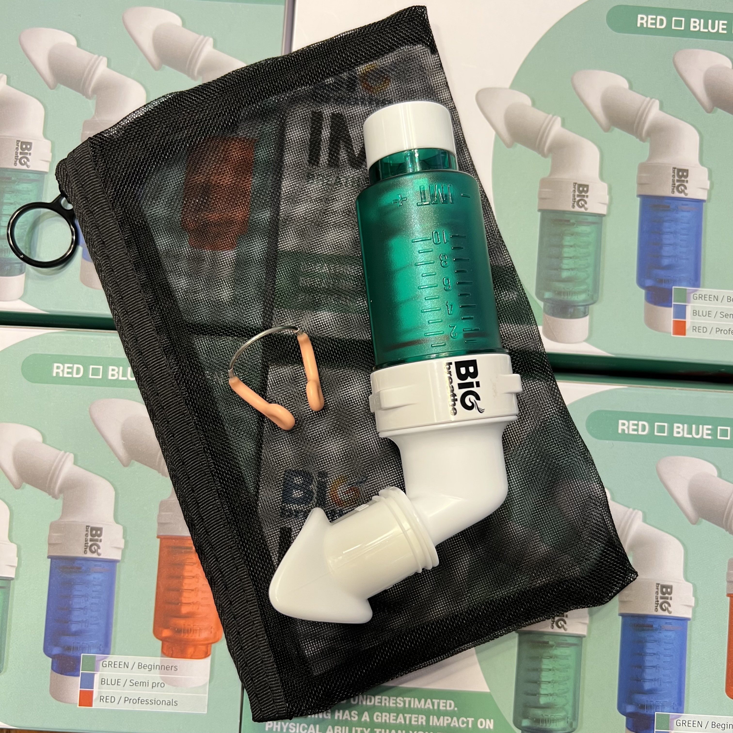 Bigbreathe LOW IMT 吸氣機訓練器 - GREEN