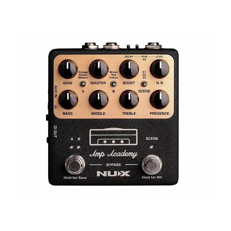 NUX NUX Amp Academy NGS-6 音箱模擬 效果器 — 三峽吉他 / Bass｜YA! 玩音樂