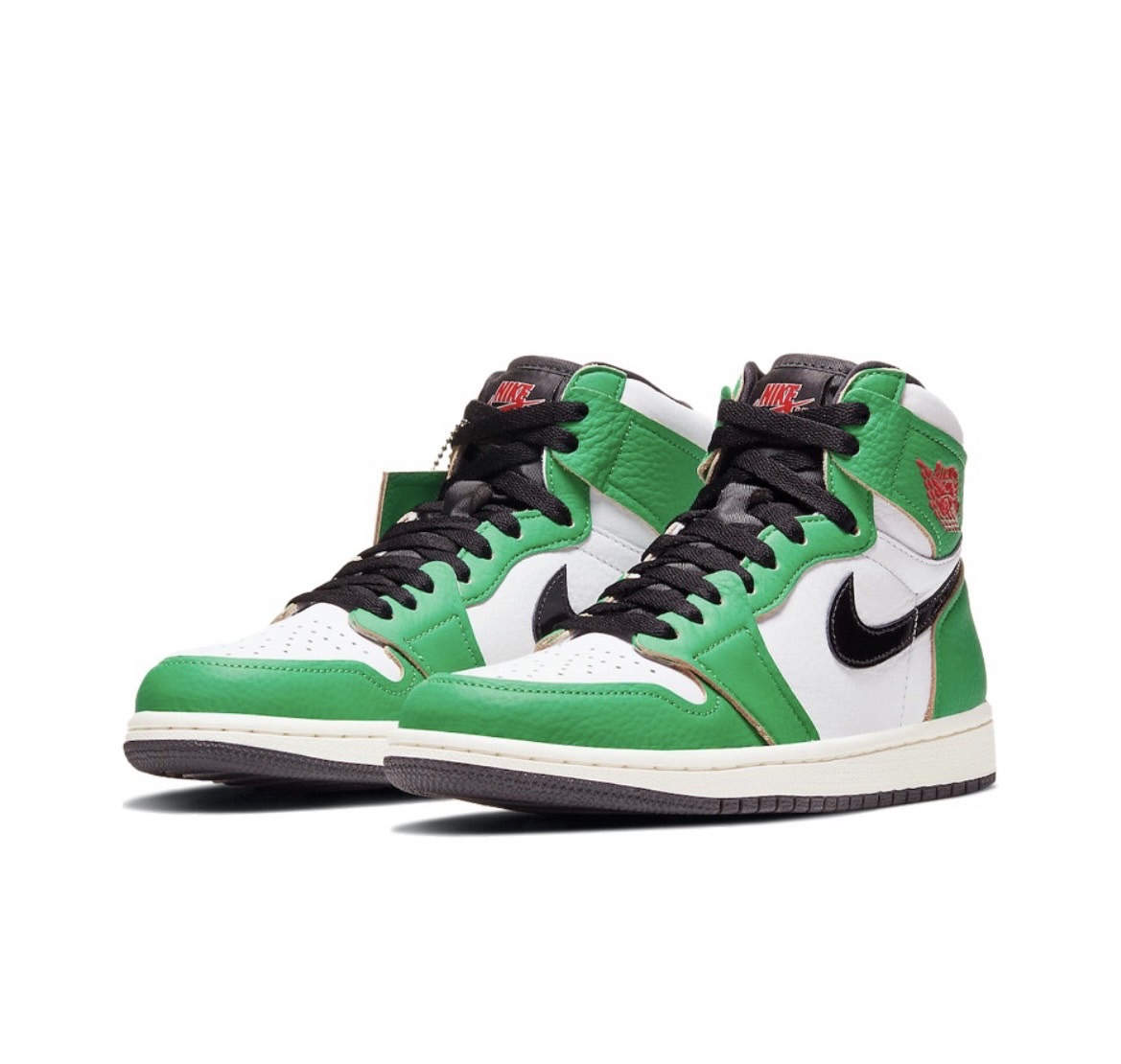 NILE Air Jordan 1 Retro High OG Lucky Green 白綠 海尼根配色 女款