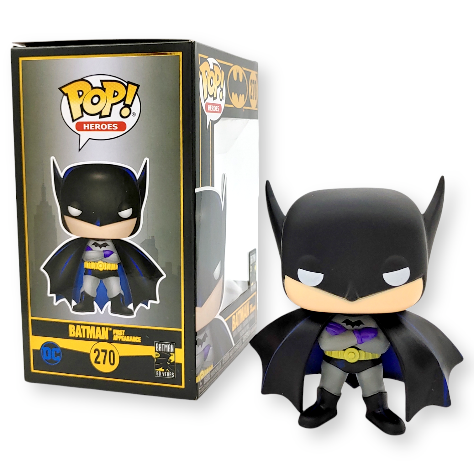 FUNKO POP<蝙蝠俠>蝙蝠俠(初次登場)-No.270