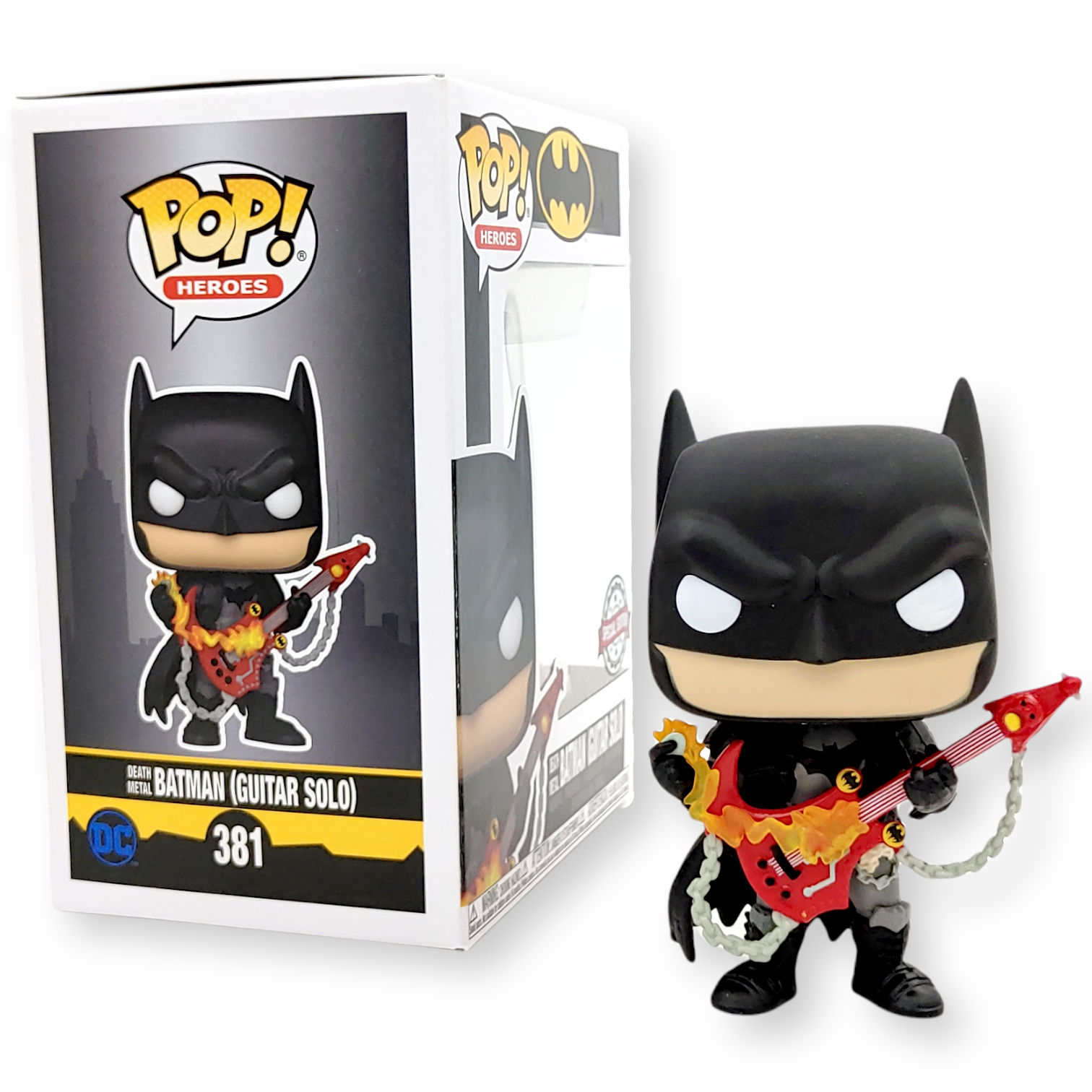 FUNKO POP<蝙蝠俠>蝙蝠俠(彈結他)-No.381