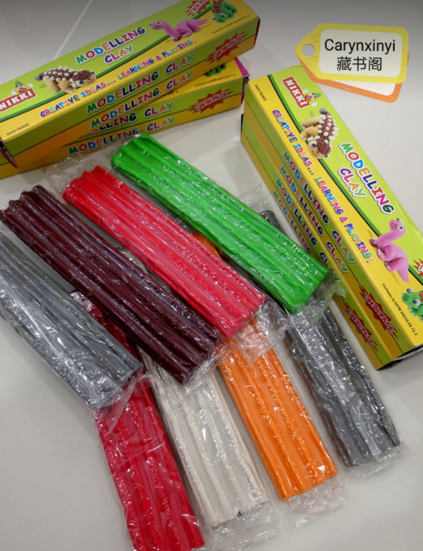 Modelling Clay (2pcs 颜色随机）