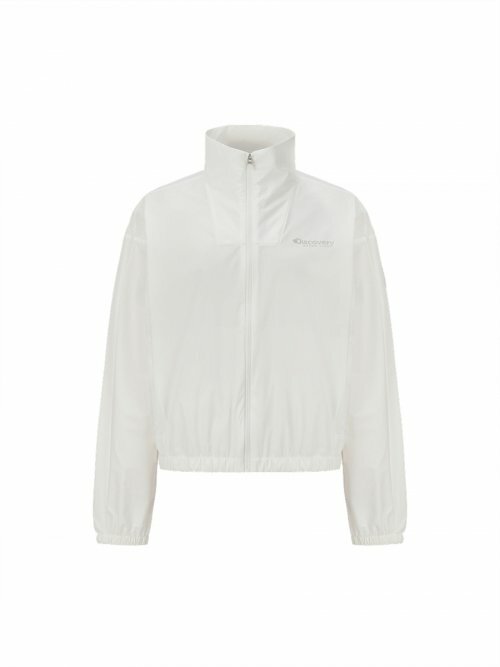 Discovery 彈力 女夾克 風衣 外套 白色 DWWJG2023-WHS