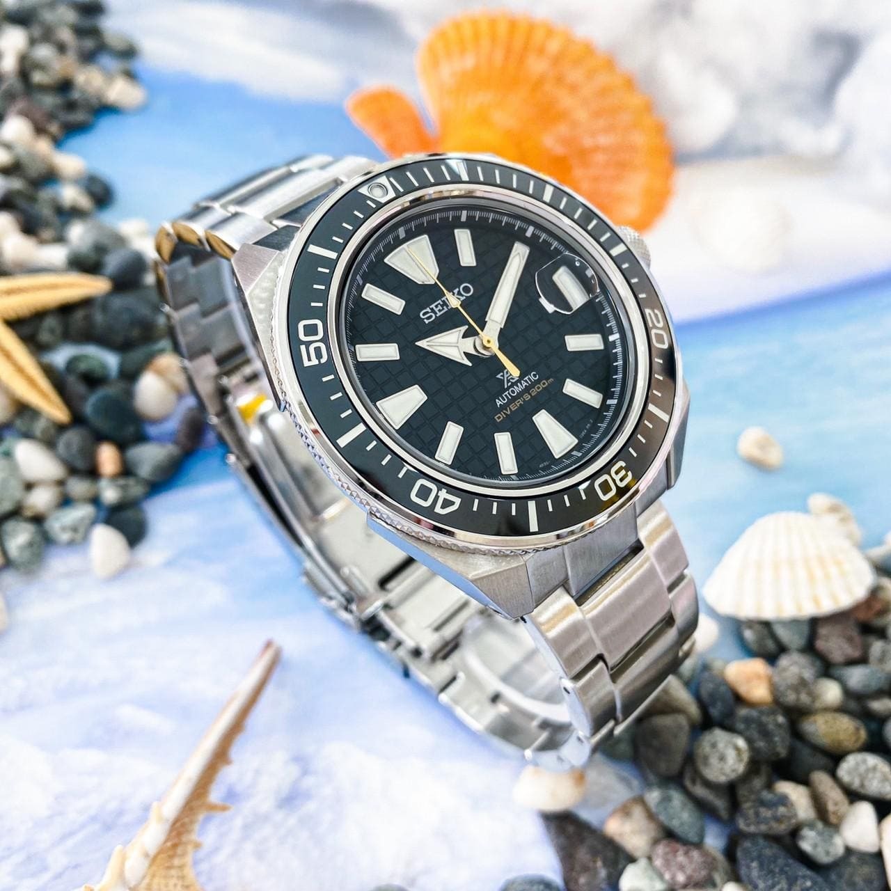 【SEIKO 精工】PROSPEX DIVER潛水機械腕錶 4R35-03W0D 43.8mm  現代鐘錶