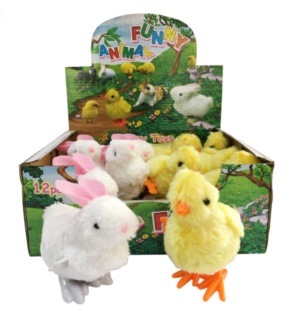 現貨區 上鏈跳跳毛絨小雞 J001290