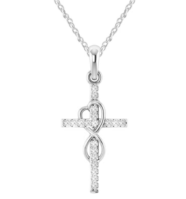 八字十字架頸鏈 64530