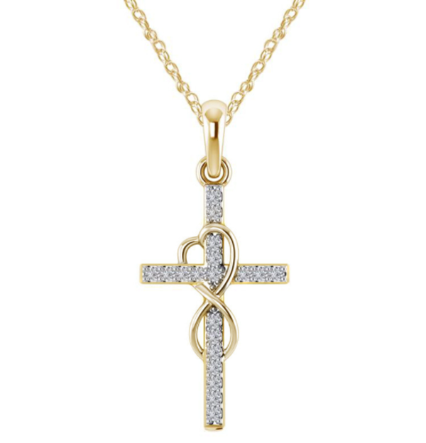 八字十字架頸鏈 64530