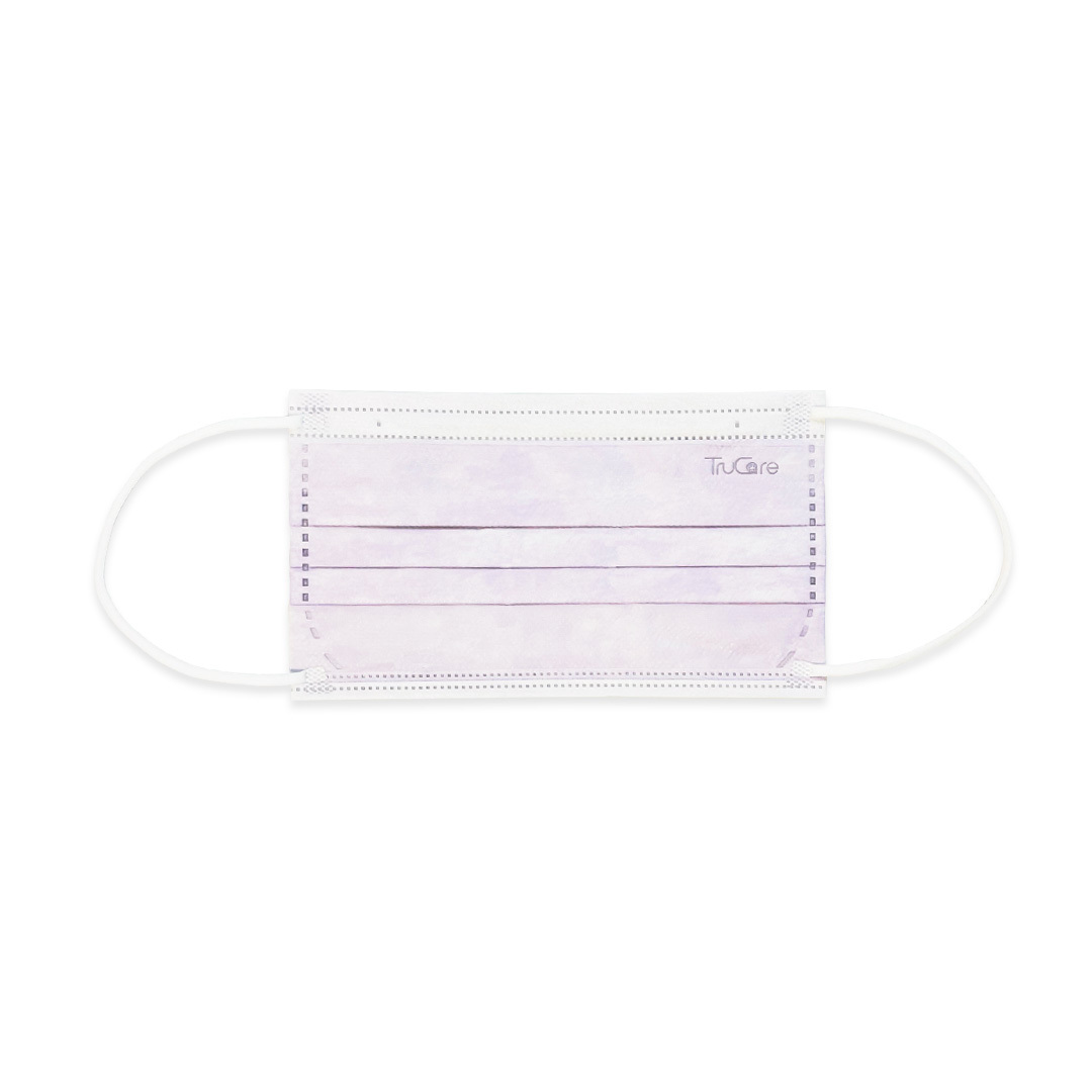 【成人】175mm 三摺口罩 色彩系列 (丁香紫色/蜜桃粉色/薄荷綠色)