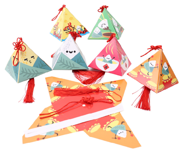 DIY 端午節粽子掛件吊飾材料包 M1430