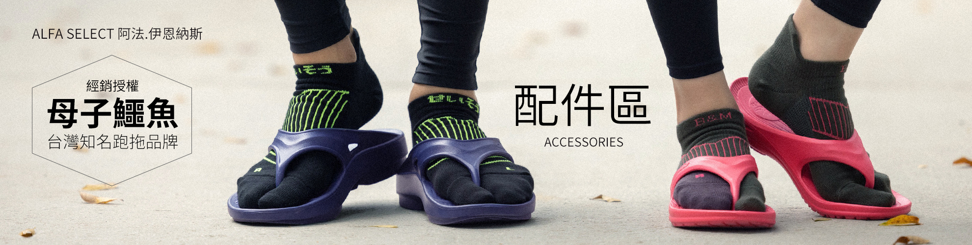 母子鱷魚配件區襪子