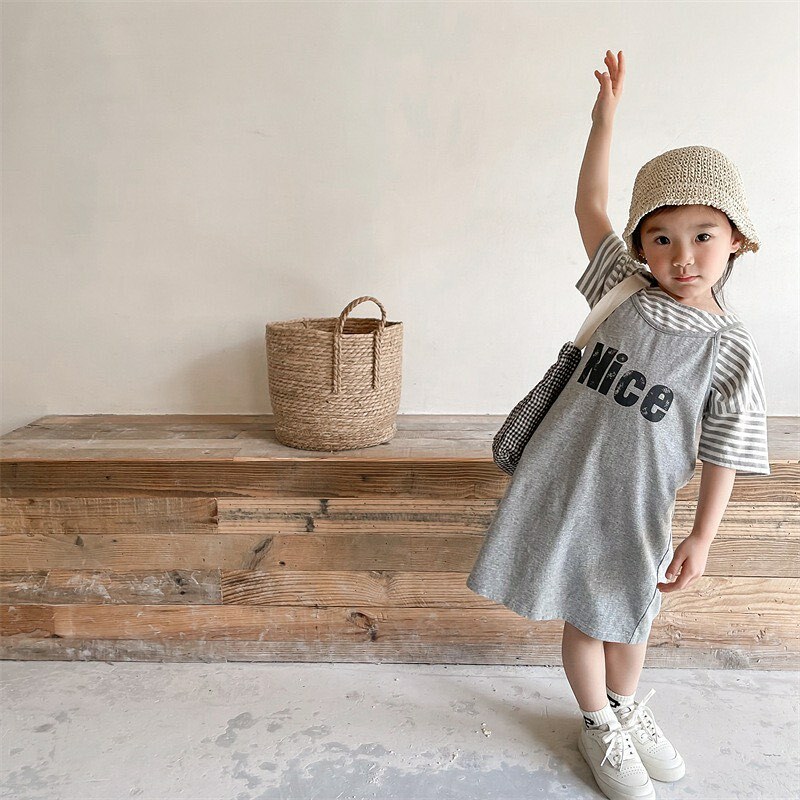 美式街頭風斑駁nice背心裙